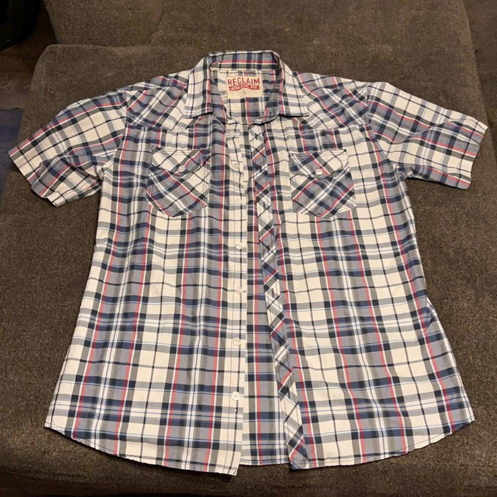 Reclaim athletic fit flannel
